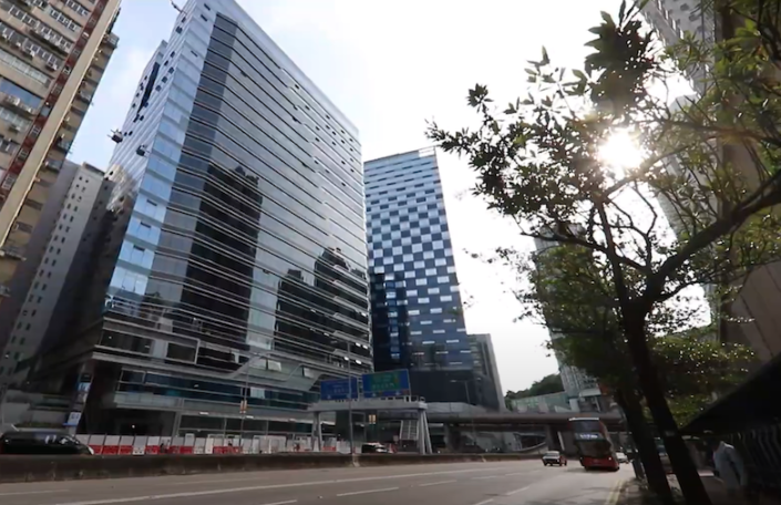 Modern chemical manufacturing facility with advanced equipment and clean environment